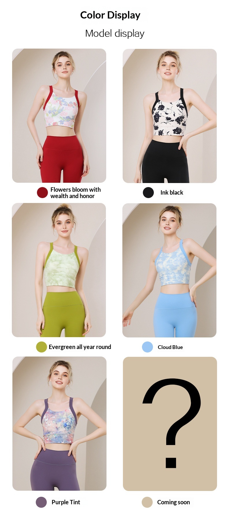 Surge Surge Clothing Sports For Women Shockproof Fixed One-Cup Fitness Bra Push-Up Running Yoga Wear Cross-Border_desvips.com