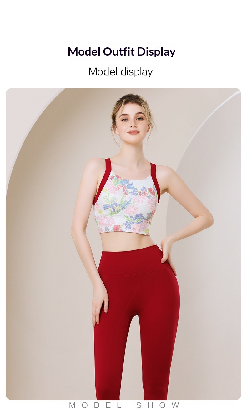 Surge Surge Clothing Sports For Women Shockproof Fixed One-Cup Fitness Bra Push-Up Running Yoga Wear Cross-Border_desvips.com