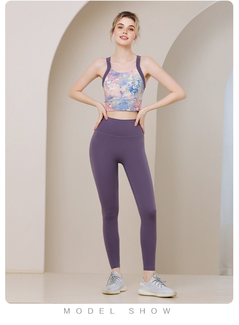 Surge Surge Clothing Sports For Women Shockproof Fixed One-Cup Fitness Bra Push-Up Running Yoga Wear Cross-Border_desvips.com