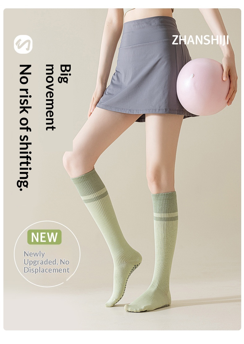 Surge For Women Sports Professional Fitness Running Jump Rope Muscle Energy Compression Mid-Calf Yoga Slimming Leg Socks_desvips.com