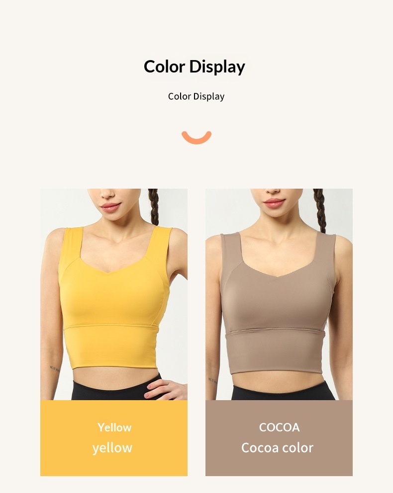 Surge Surge Yiwu Sports Factory High-Strength Shockproof Running Push-Up Bra Side Support Yoga Wear Fitness Vest_desvips.com
