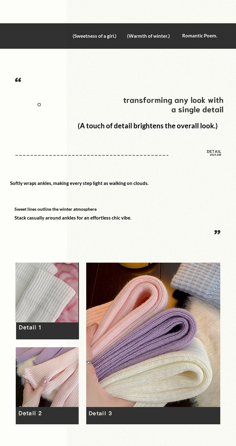 Surge [Yoga S] Women's Long Tube Over-the-Knee Thick Warm Leg Warmers For Autumn And Winter Pilates Adult Sports Fitness_desvips.com