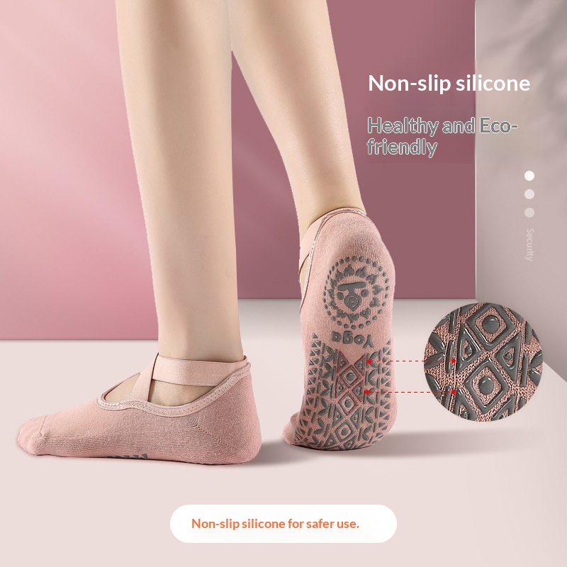 Calzini antiscivolo Surge Yoga in silicone professionali per sport Pilates da interno, da ballo e fitness, all'ingrosso_voghion.com