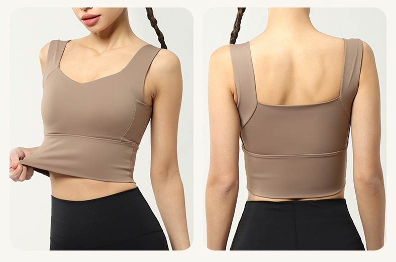 Surge Surge Yiwu Sports Factory High-Strength Shockproof Running Push-Up Bra Side Support Yoga Wear Fitness Vest_desvips.com