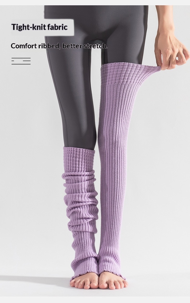 Surge [Yoga S] Women's Long Tube Over-the-Knee Thick Warm Leg Warmers For Autumn And Winter Pilates Adult Sports Fitness_desvips.com