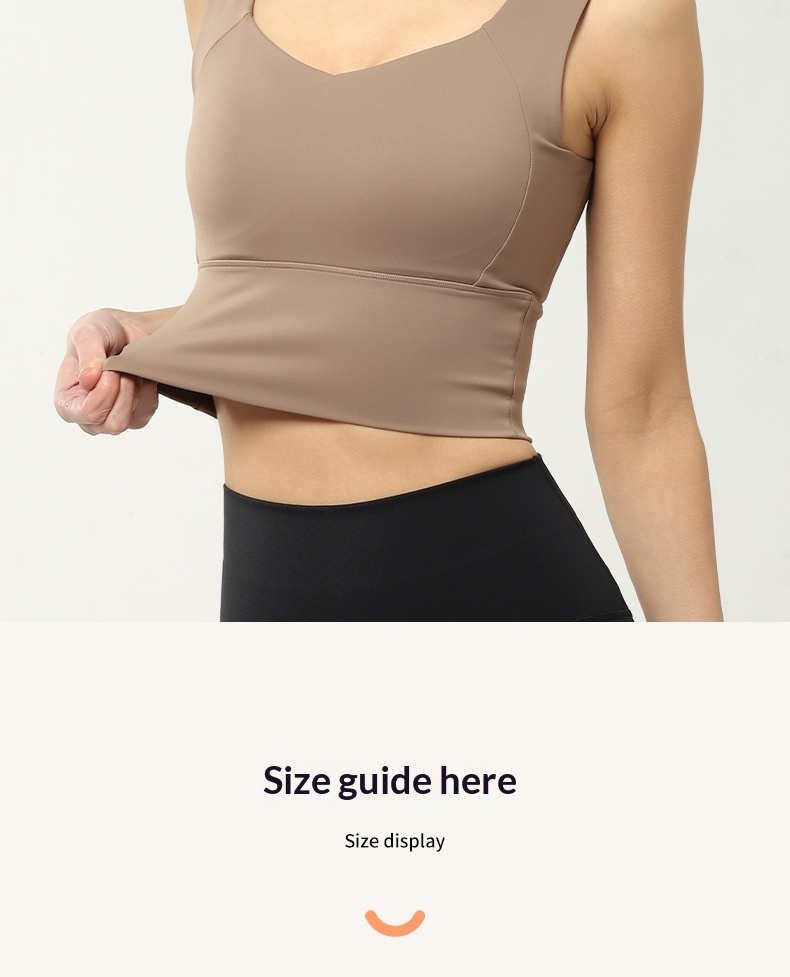 Surge Surge Yiwu Sports Factory High-Strength Shockproof Running Push-Up Bra Side Support Yoga Wear Fitness Vest_desvips.com