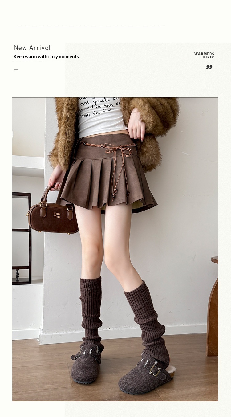 Surge [Yoga S] Women's Long Tube Over-the-Knee Thick Warm Leg Warmers For Autumn And Winter Pilates Adult Sports Fitness_desvips.com