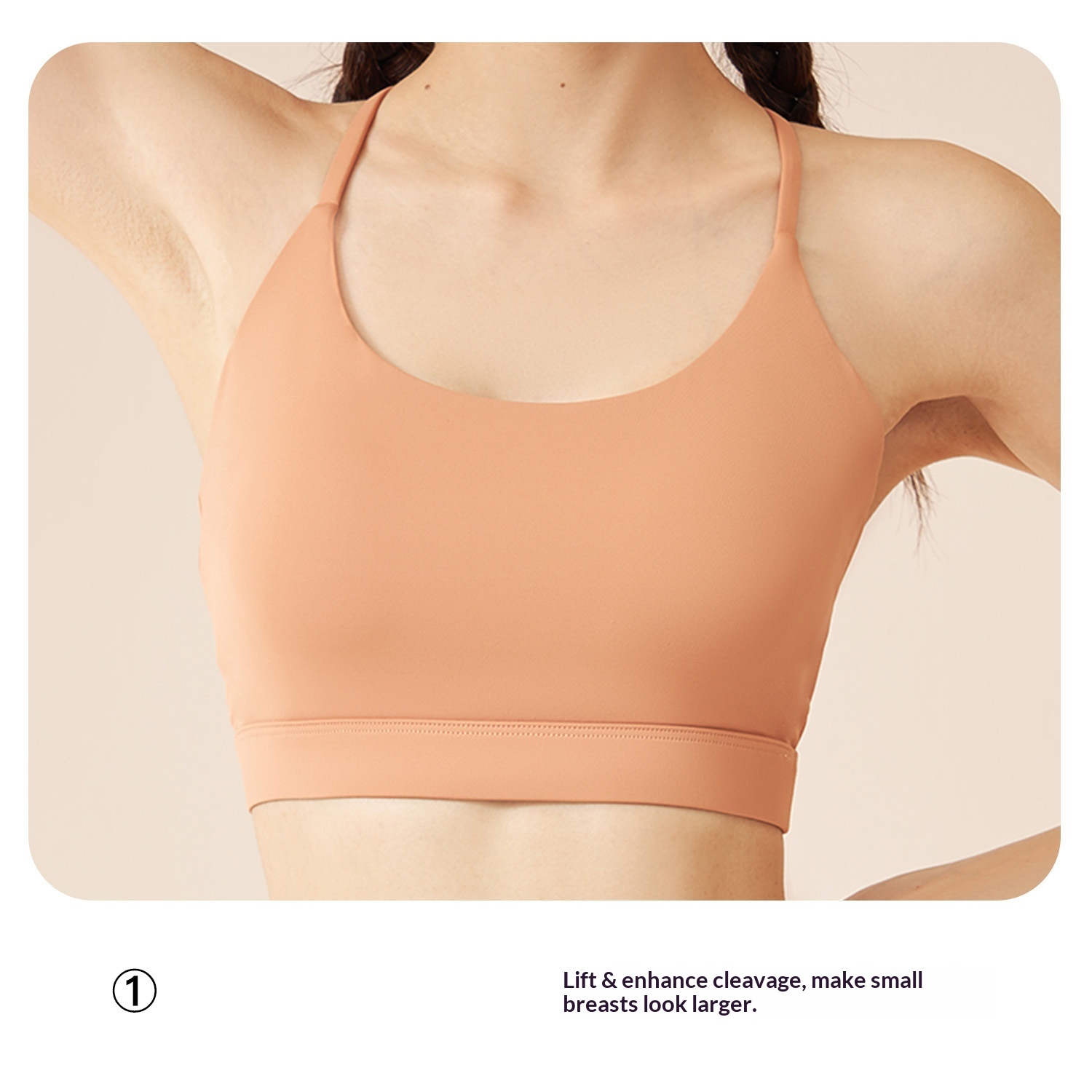 Surge Surge Juyitang 2025 Yeni Sabit Tek Parça Askılı Fitness Yoga Güzellik Sırt Destekli Spor Sütyeni_voghion.com