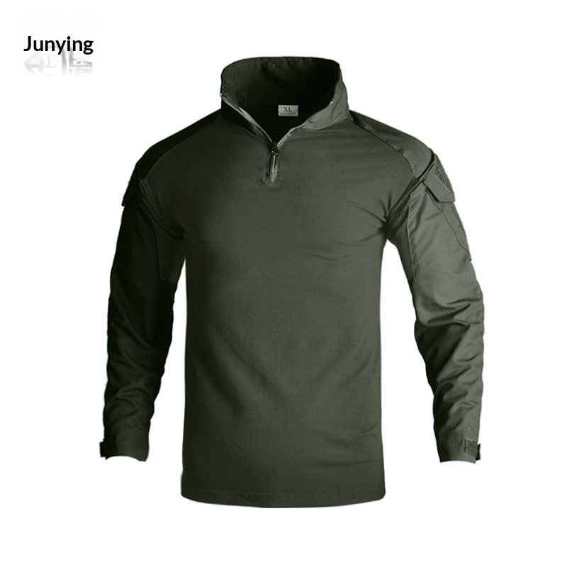 Surge Army Eagle Frog Suit Military Fan Stretch CS Field Combat Camouflage Outdoor Long Sleeve T-Shirt Quick-Dry Men G2_voghion.com