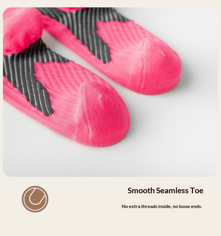 Women's For Spring And Autumn, Calf Socks, Outdoor Professional Running, Yoga, Fitness, Jump Rope, High Tube Sports_desvips.com