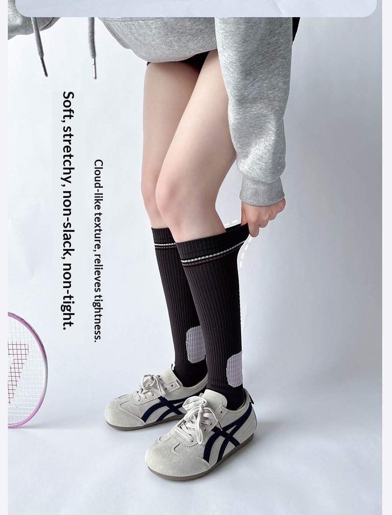 Sports Outdoor Cycling Calf For Women Long Tube Yoga Jump Rope Compression Marathon Women's Socks Wholesale_desvips.com