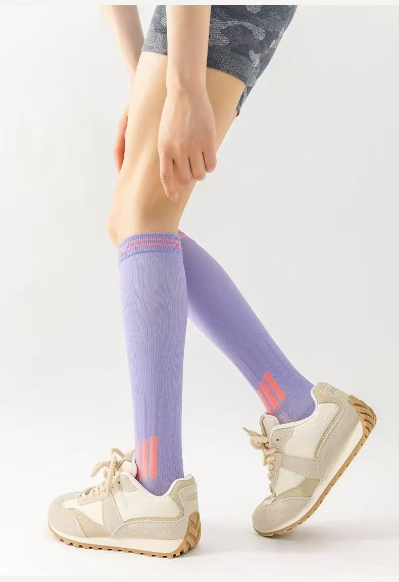 Professional Sports Muscle Energy Calf Outdoor Fitness Running Jump Rope Yoga Compression Elastic Slimming Long Tube_desvips.com