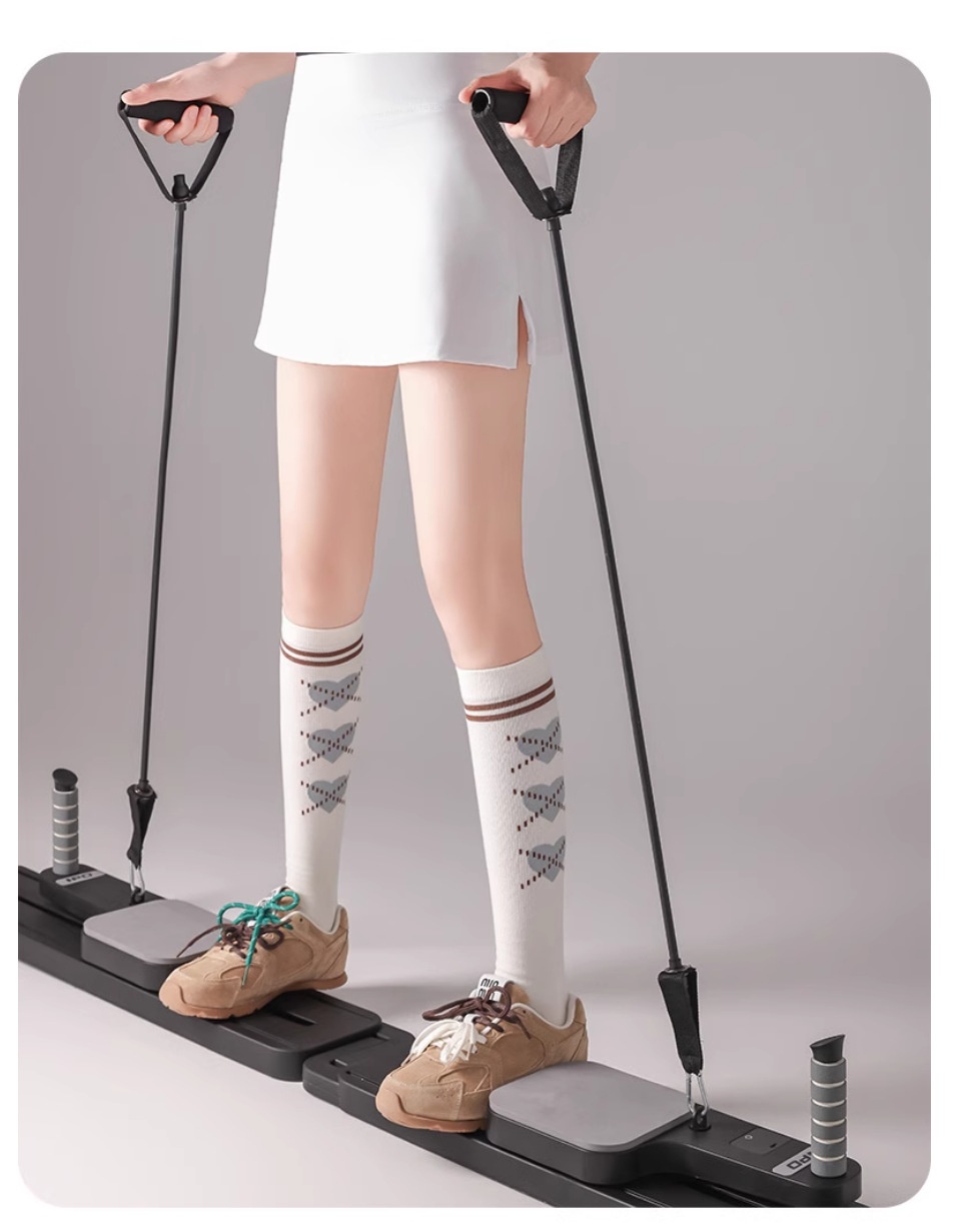 Autumn Winter Korean Style Calf Yoga Low Non-Slip Indoor Training Compression Outdoor Sports Running Long Socks_desvips.com