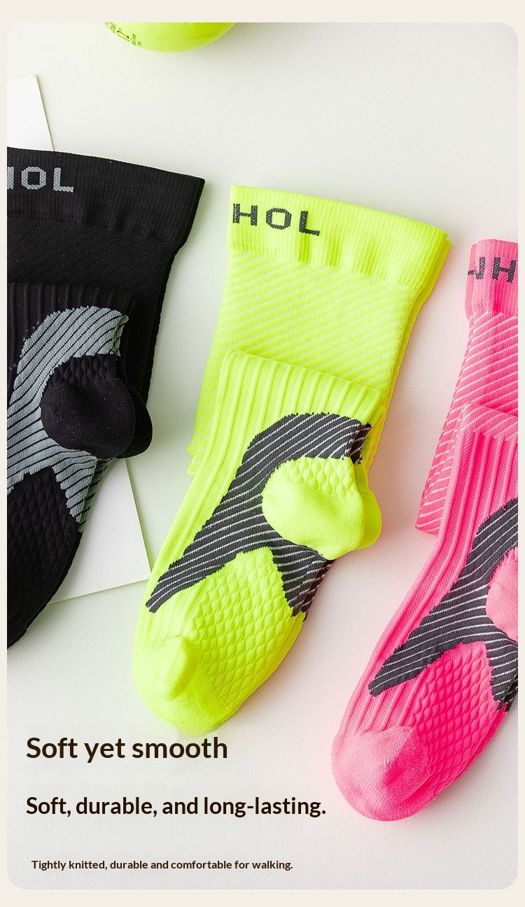 Women's For Spring And Autumn, Calf Socks, Outdoor Professional Running, Yoga, Fitness, Jump Rope, High Tube Sports_desvips.com