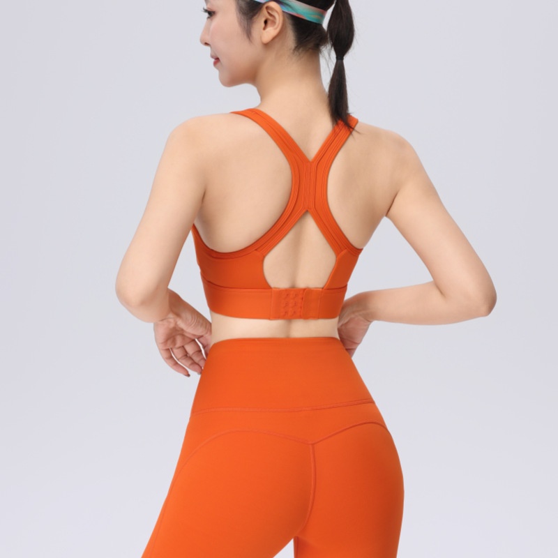 Surge Surge Cross-Border High-Strength Beauty Back One-Piece Sports Bra Push-Up Shockproof Yoga Running Fitness_desvips.com