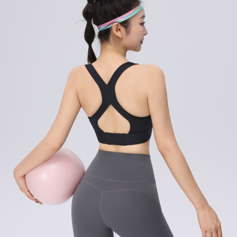 Surge Surge Cross-Border High-Strength Beauty Back One-Piece Sports Bra Push-Up Shockproof Yoga Running Fitness_desvips.com