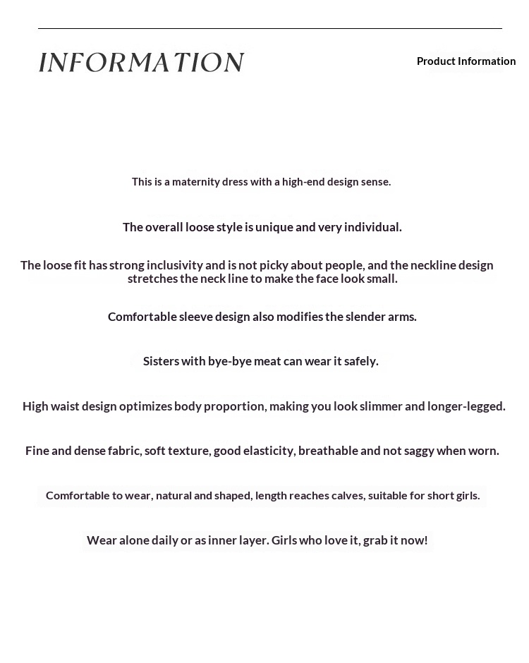 Autumn New Korean Fashion Two-Piece Patchwork Maternity Dress_ecoleips.com