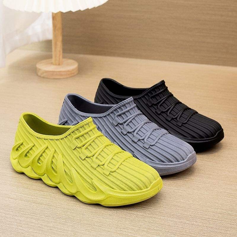 WalkPrime New Four Seasons Wear-Resistant Waterproof Non-Slip Rain Men Women Low-Cut Water For Kitchen, Car Washing, Work, And_voghion.com