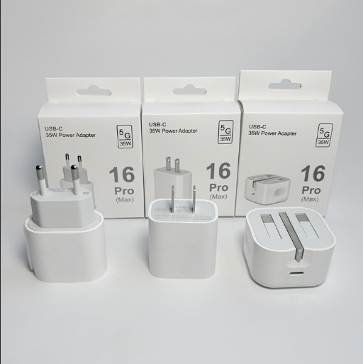 Caricabatterie compatibile TechCore PD20W per iPhone 5-16, set di cavi dati per ricarica rapida da 35 W_voghion.com