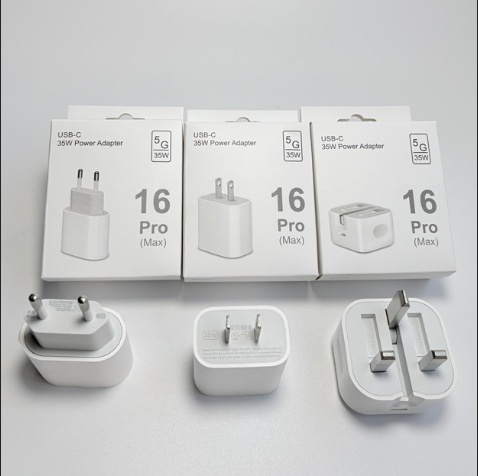 Caricabatterie compatibile TechCore PD20W per iPhone 5-16, set di cavi dati per ricarica rapida da 35 W_voghion.com