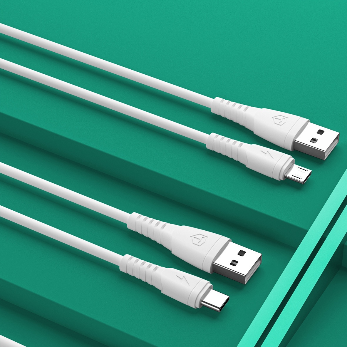 TechCore 100W Vollkompatibles Schnellladekabel mit 6A Datenübertragung, geeignet für Android-, iPhone- und Huawei-Smartphones mit USB-C-Anschluss_voghion.com