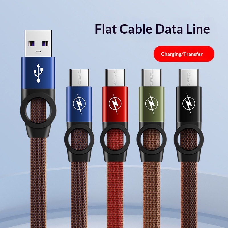 TechCore Großhandel Handy-Schnellladekabel mit USB-Anschluss, kompatibel mit iPhone Lightning, Android und Typ-C (Einzelanschluss)_voghion.com