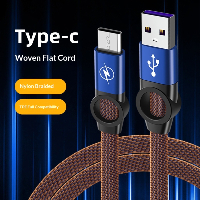 TechCore Großhandel Handy-Schnellladekabel mit USB-Anschluss, kompatibel mit iPhone Lightning, Android und Typ-C (Einzelanschluss)_voghion.com