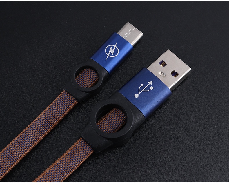 TechCore Großhandel Handy-Schnellladekabel mit USB-Anschluss, kompatibel mit iPhone Lightning, Android und Typ-C (Einzelanschluss)_voghion.com