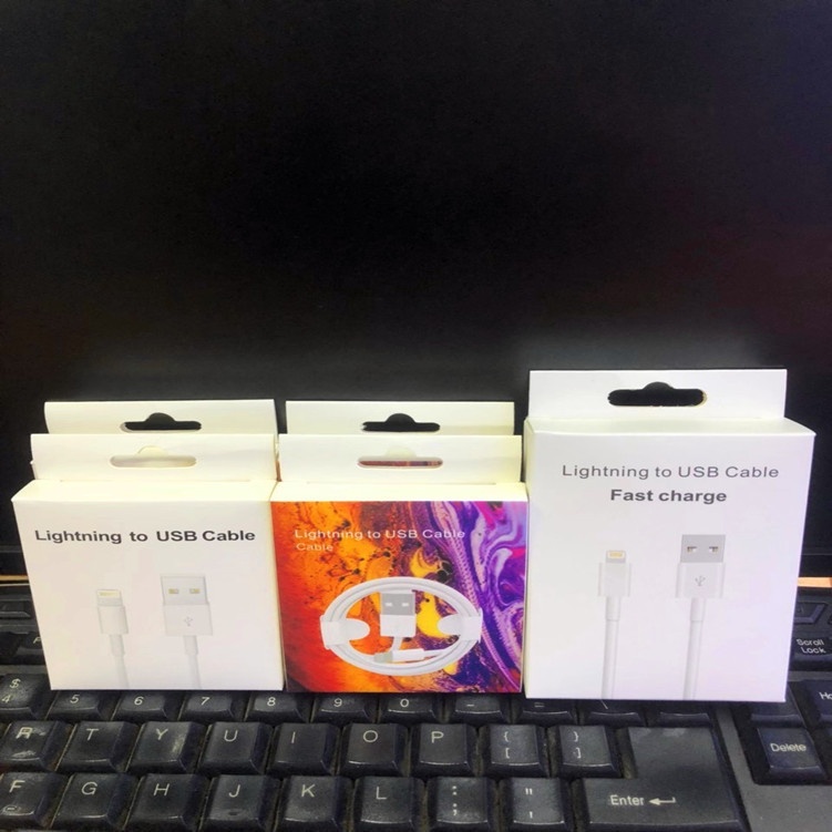 Câble de données et de charge rapide TechCore compatible avec iPhone 6, 7, 8, X, 8 Plus et 11 (1 m)._voghion.com