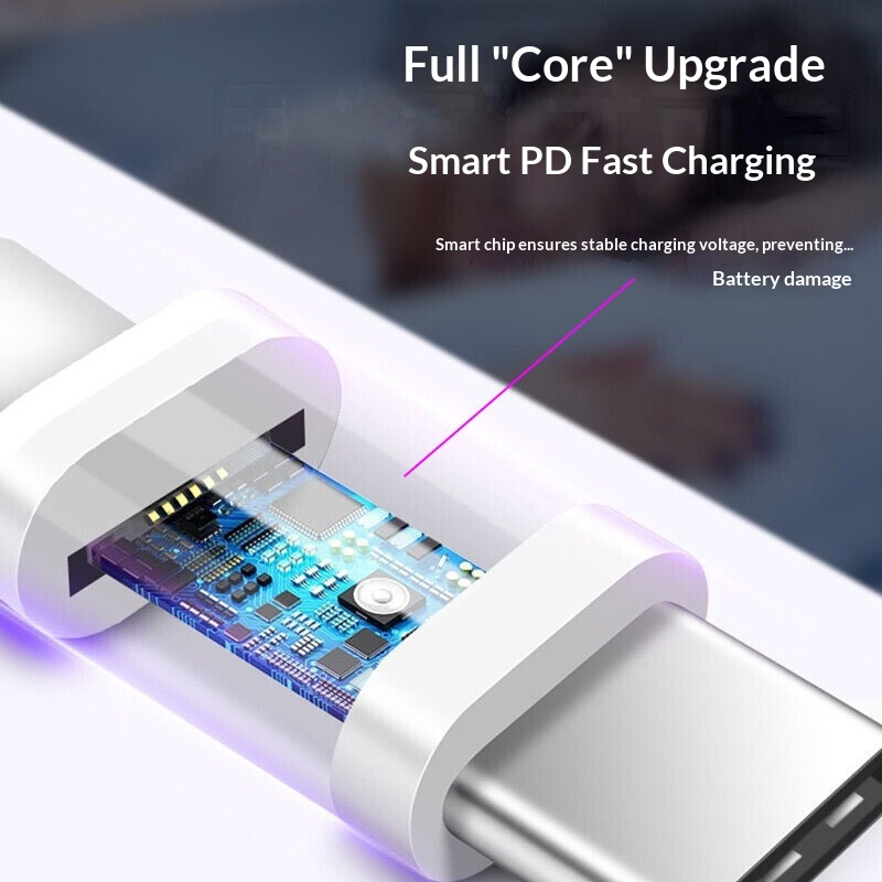TechCore Iphone 14PD Flash Charger Suitable For IPhone 15 Mobile Phone Fast Charging Data Cable Wholesale_voghion.com