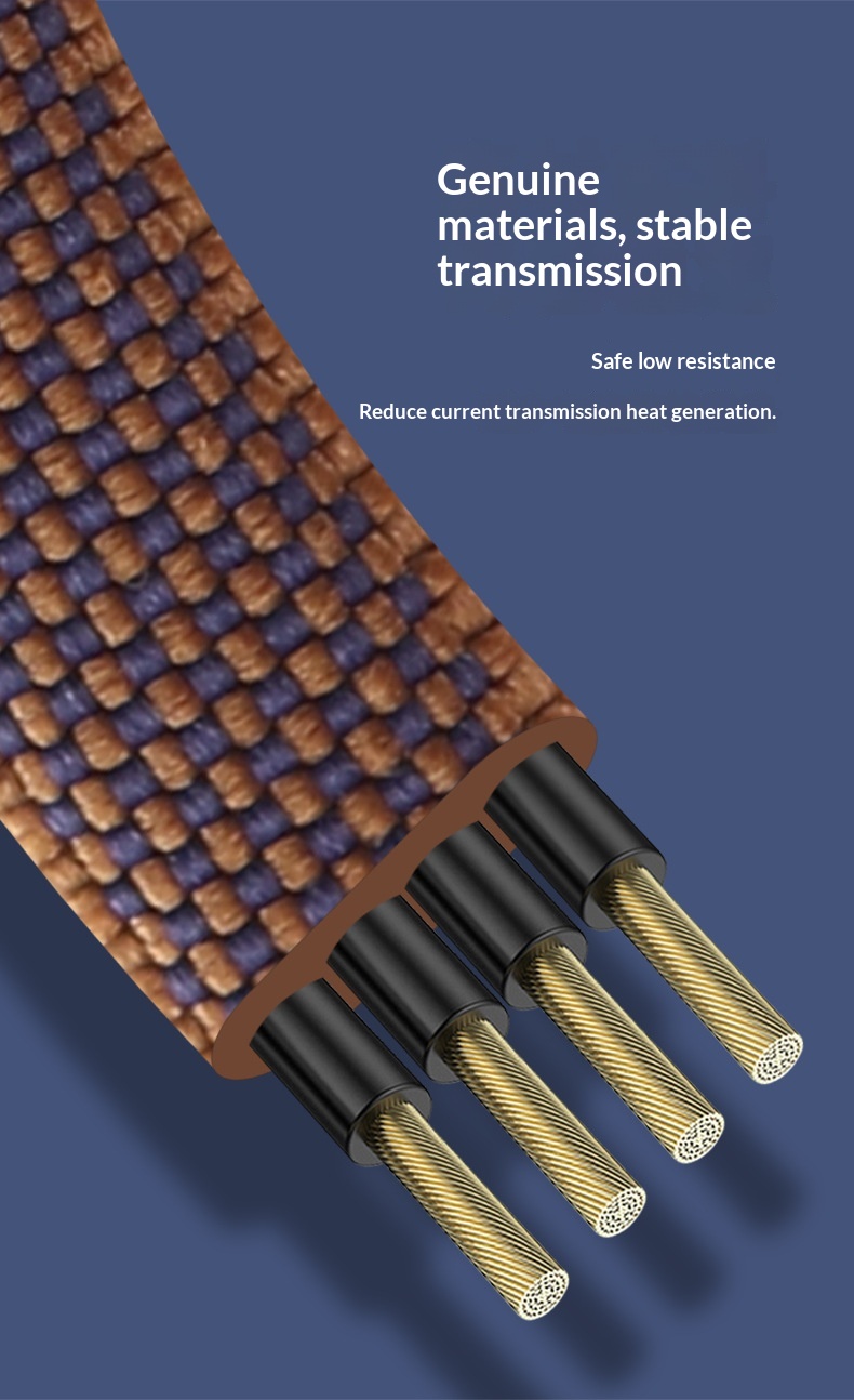 TechCore Großhandel Handy-Schnellladekabel mit USB-Anschluss, kompatibel mit iPhone Lightning, Android und Typ-C (Einzelanschluss)_voghion.com