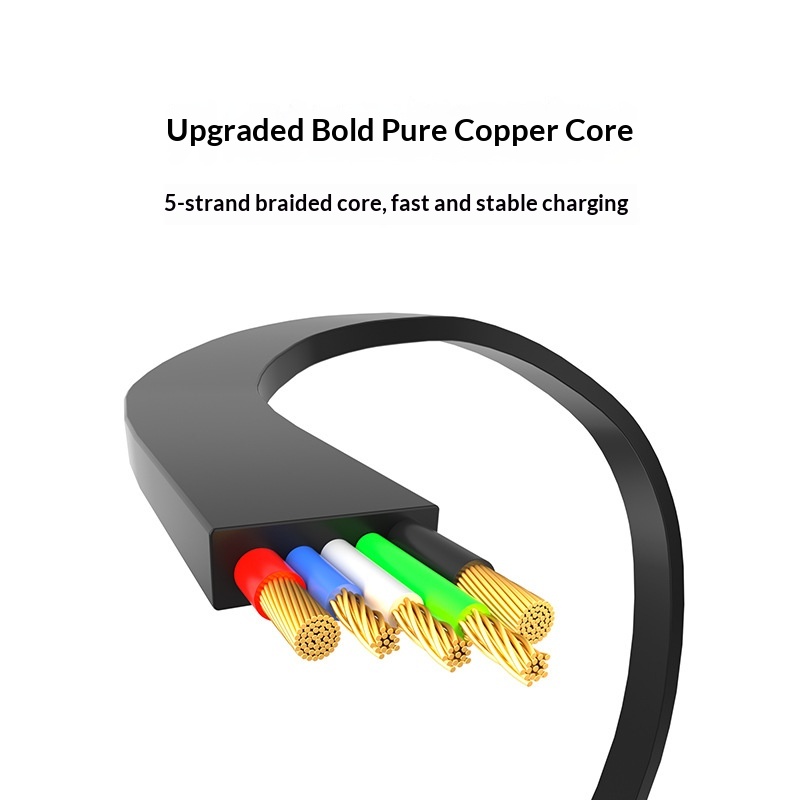 Cavo dati singolo retrattile TechCore da 240 W compatibile con iPhone 15 Huawei Pura Phone Cable Dual C per ricarica rapida per tablet_voghion.com