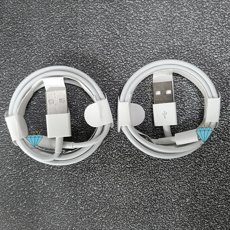 Câble de données et de charge rapide TechCore compatible avec iPhone 6, 7, 8, X, 8 Plus et 11 (1 m)._voghion.com