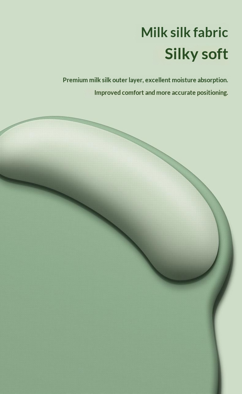 TechCore Business Hih-End Mouse Computer Desk Waterproof Protective Soft Rubber Solid Color Keyboard Wrist Rest Pad Free_voghion.com