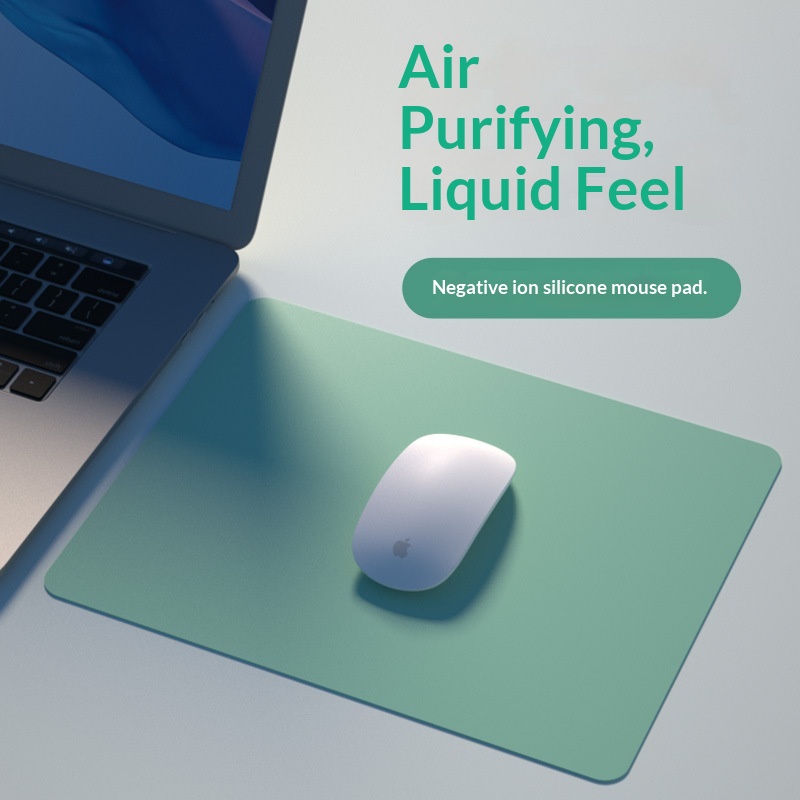TechCore Liquid Silicone Non-Slip Computer Gaming Mouse Office Negative Ion Desk Small Keyboard Pad_voghion.com