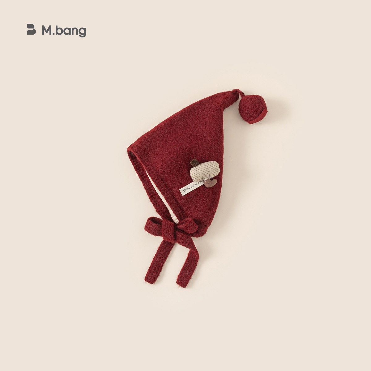 Alyce-xiyue1baobao Bangxuan Clothing INS Style Winter Baby Strickmütze Warm Verdickt Bommel Mädchen Ohrenschutz Kindermütze_voghion.com