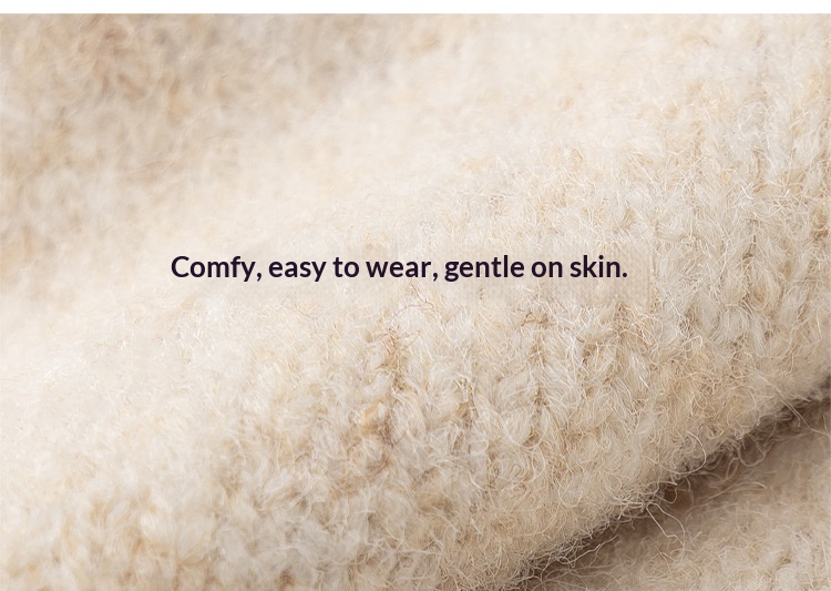 Bonnet d'hiver fille en tricot avec pompon et protège-oreilles_voghion.com