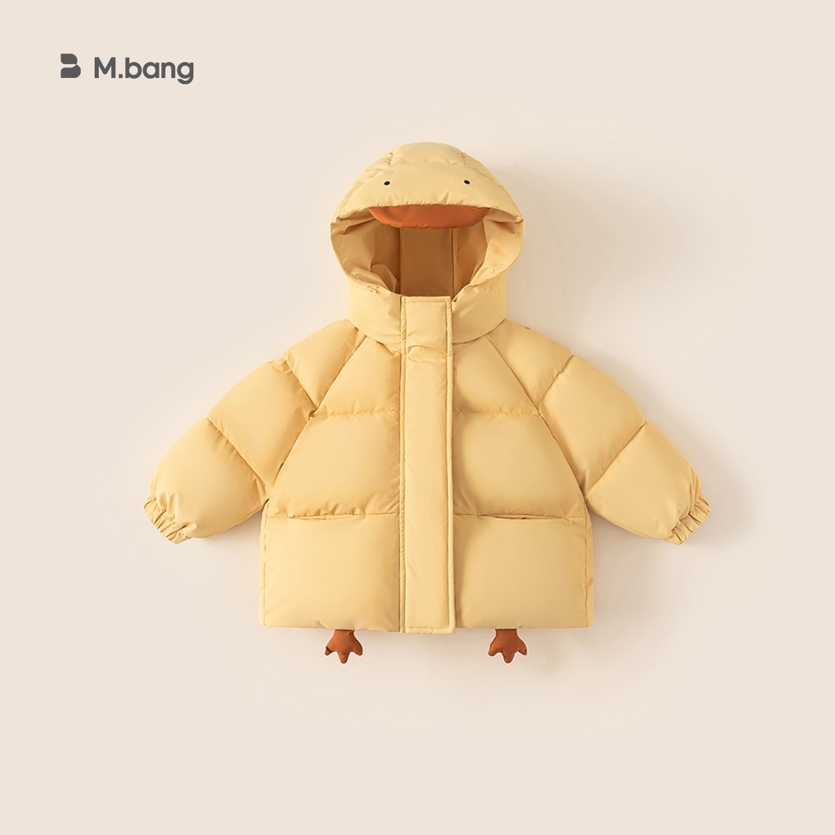 Alyce-xiyue1baobao Bangxuan Clothing Nouvelle veste d'hiver à capuche pour bébé fille, motif dessin animé, manteau épais en coton pour enfant_voghion.com