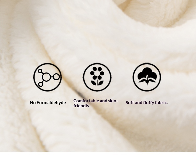 Mädchen Plüsch Schlafanzug Mit Punkten Winter Hausanzug Set_voghion.com