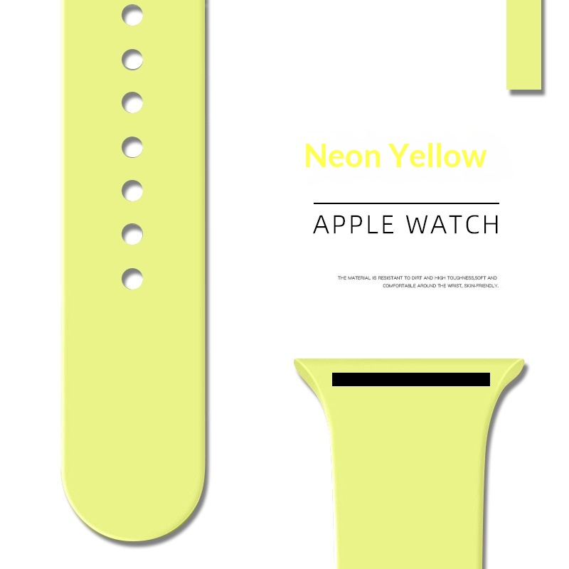 Compatibile con iWatch Watch 11 Cinturino in silicone con fibbia a singolo anello Ultra 3_voghion.com