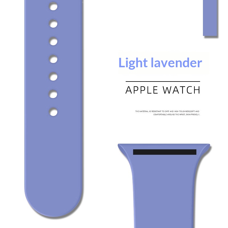 Compatibile con iWatch Watch 11 Cinturino in silicone con fibbia a singolo anello Ultra 3_voghion.com