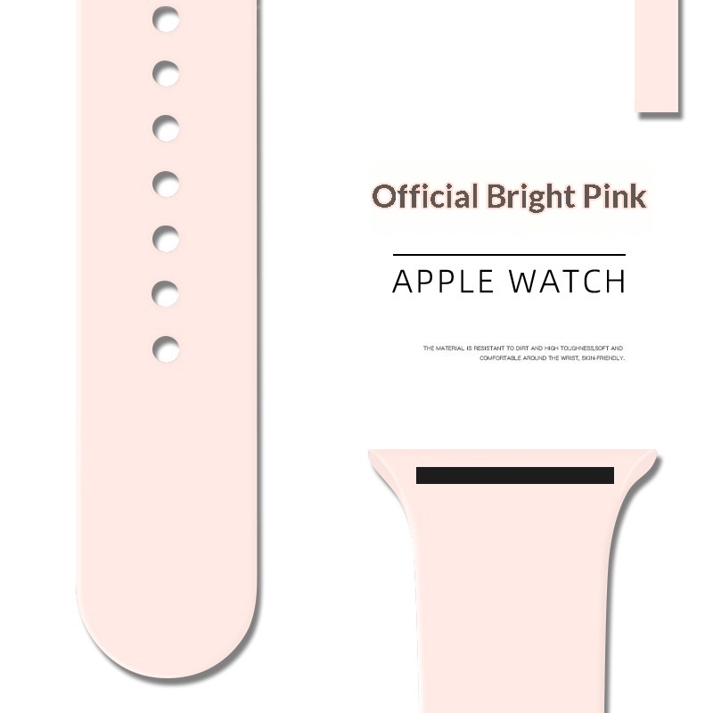 Compatibile con iWatch Watch 11 Cinturino in silicone con fibbia a singolo anello Ultra 3_voghion.com