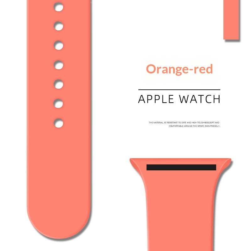 Compatibile con iWatch Watch 11 Cinturino in silicone con fibbia a singolo anello Ultra 3_voghion.com