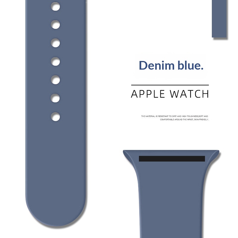 Compatibile con iWatch Watch 11 Cinturino in silicone con fibbia a singolo anello Ultra 3_voghion.com