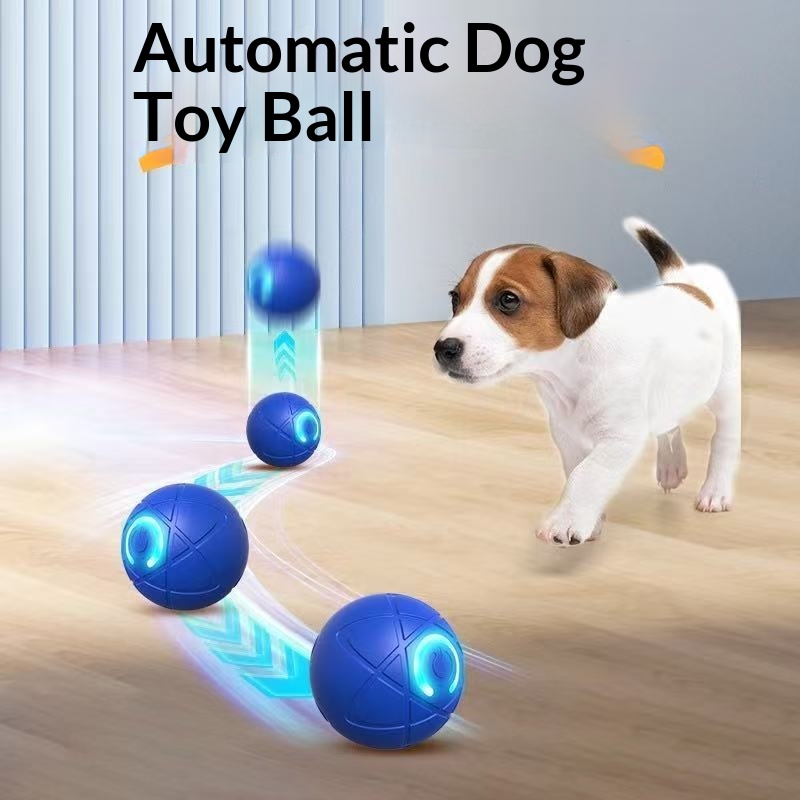 Elektronická inteligentní míč hračka pro psy nabíjecí_voghion.com
