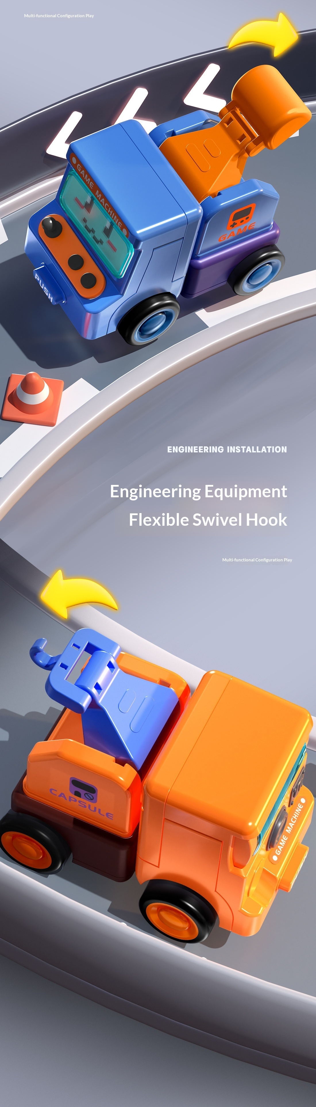 Transformer auto robot speelgoed botsing cadeau voor kinderen_voghion.com