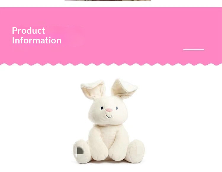 Intelligent Interactive Rabbit And Elephant Plush Toy For Kids_voghion.com