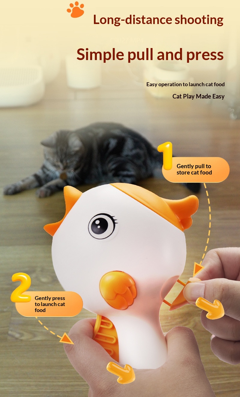 Interactieve voerkatapult voor honden en katten training_voghion.com