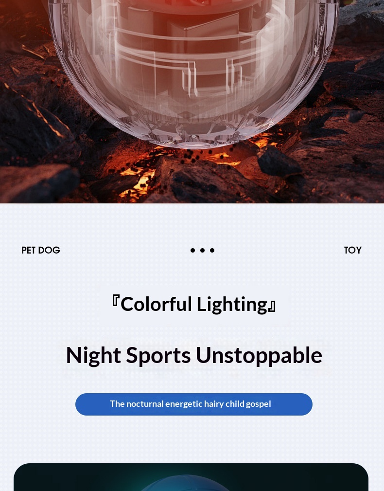 Elektronická inteligentní míč hračka pro psy nabíjecí_voghion.com