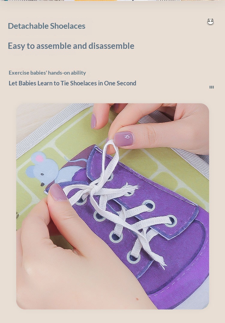 Libro educativo in stoffa per neonati con puzzle in velcro_voghion.com